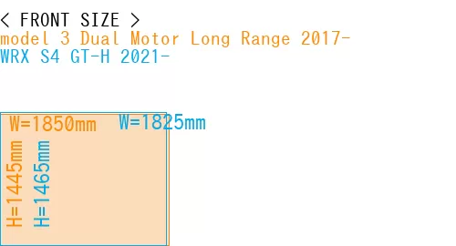 #model 3 Dual Motor Long Range 2017- + WRX S4 GT-H 2021-